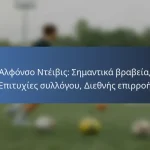 Ντέιβιντ Γουότερσπουν: Σημεία ενδιαφέροντος του συλλόγου, Διεθνείς συνεισφορές, Επιτεύγματα